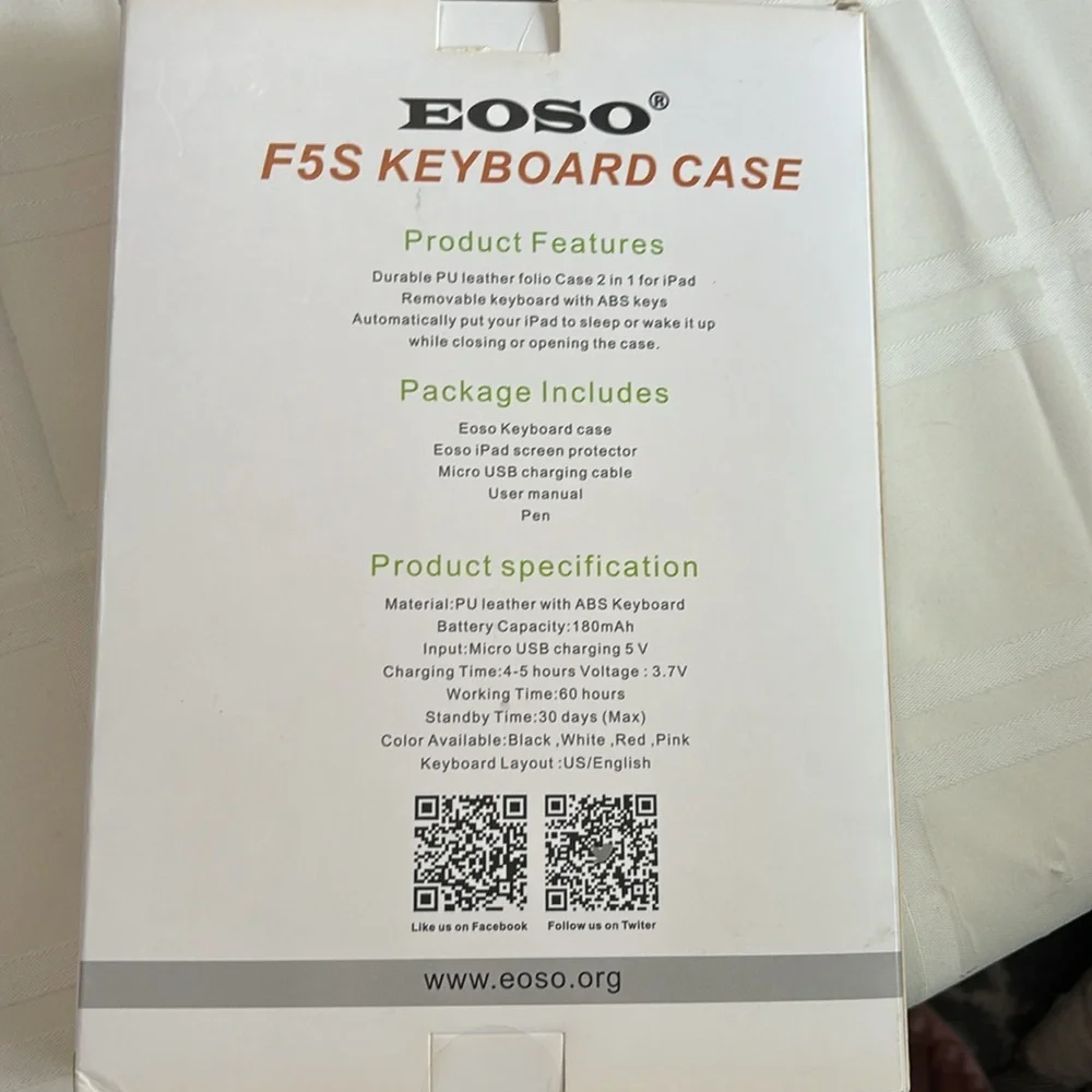 Eoso F5S keyboard case